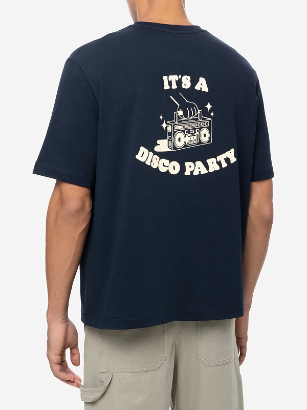 Футболка муж A.P.C. COHGS-M26530 IAK DARK NAVY - 3