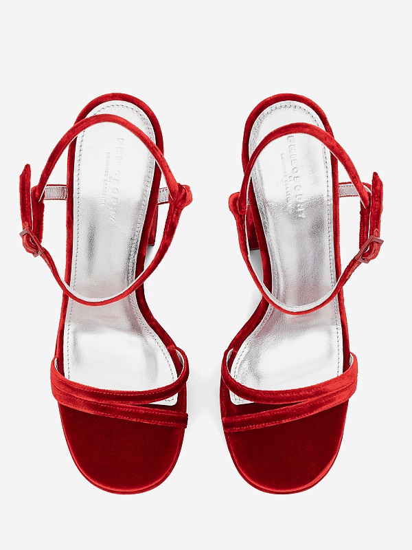 Босоножки (платформа) жен Philosophy Di Lorenzo Serafini 3204 5780 A0115 Red - 3
