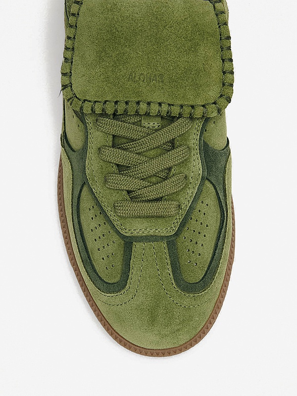 Кеды муж ALOHAS S100917-03 Suede Green - 4