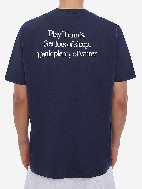 Футболка муж Sporty & Rich TO04361300BL106 Dark Navy - 4