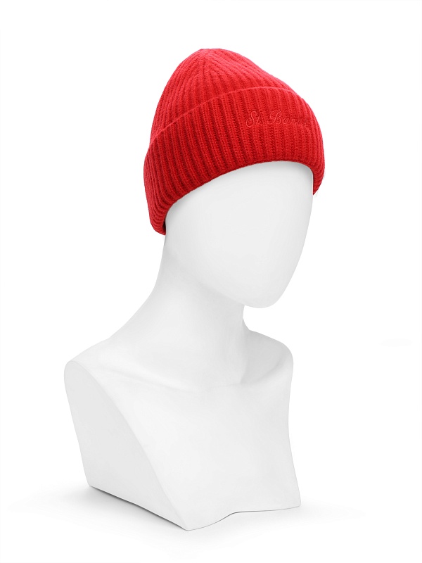 Шапка жен MC2 Saint Barth MOS0004 00025I VELVET 41 RED - 3