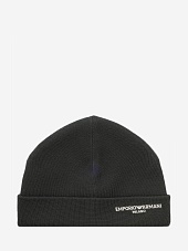 Шапка муж Emporio Armani EM002715 AF18241 U8120 BLACK INK