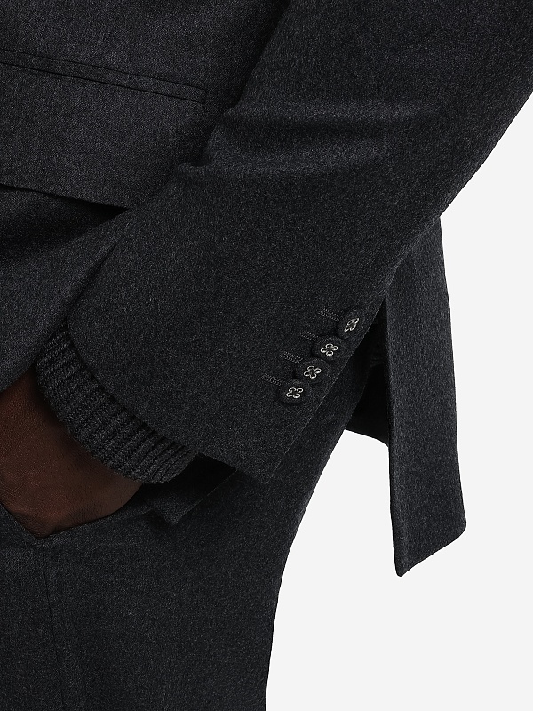 Пиджак муж Officine Generale W25MTLG401 DARK HEATHER GREY - 5