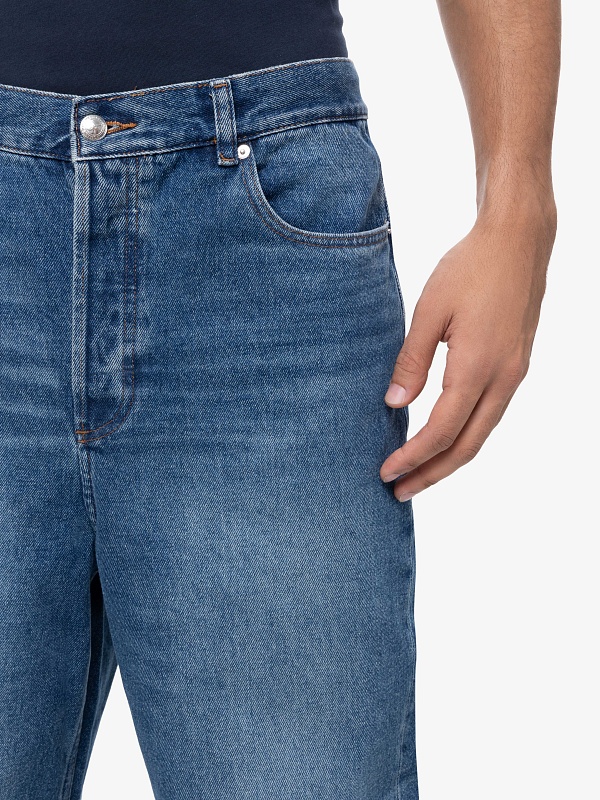 Джинсы муж A.P.C. COHAD-M09238 IAL WASHED INDIGO - 4