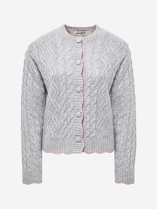 Кардиган жен MC2 Saint Barth MLE002 01226I ARAN WAVY 15ML23 - 0