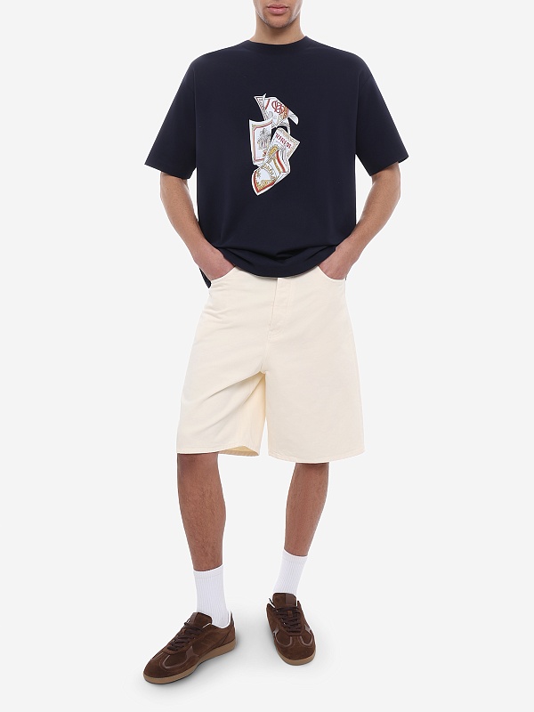 Футболка муж Drôle de Monsieur K-TS311-CO002-NY NAVY - 1