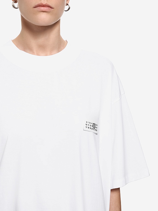 Футболка жен MM6 S62GD0207 M20048 100 - 4