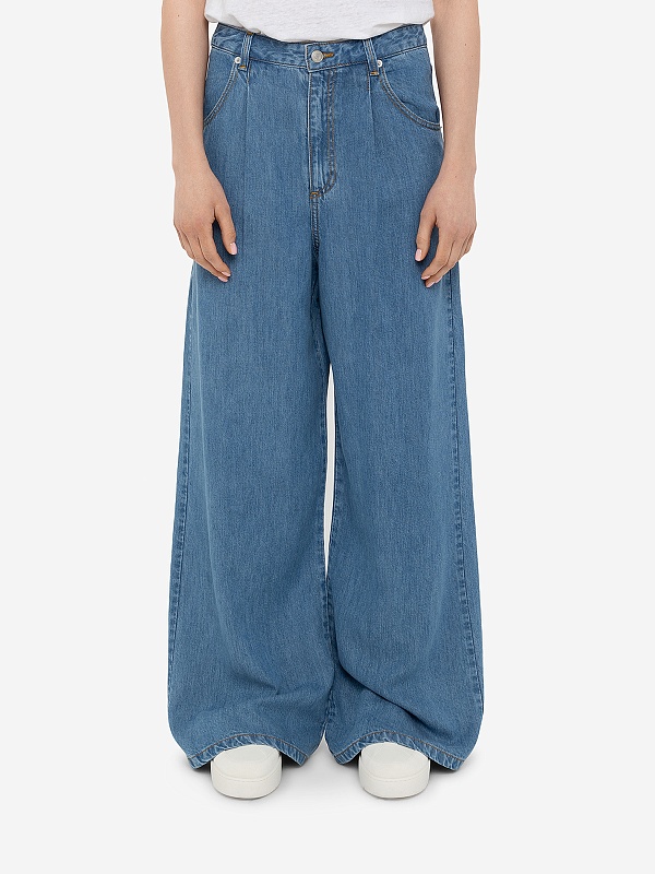 Джинсы жен Officine Generale S24W5PT752 MID BLUE - 3