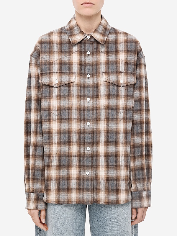 Рубашка жен Juun.J JW5964W07 Beige A - 4