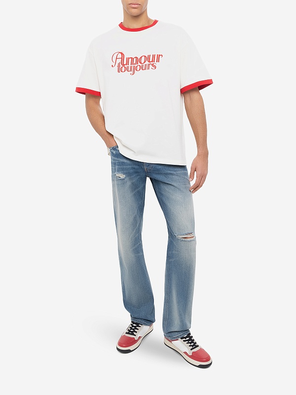 Футболка муж Carne Bollente AW25ST0204 Off-White - 1