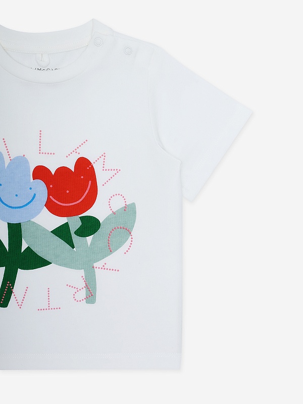 Футболка дев Stella McCartney TY8121 Z0434 101 - 2