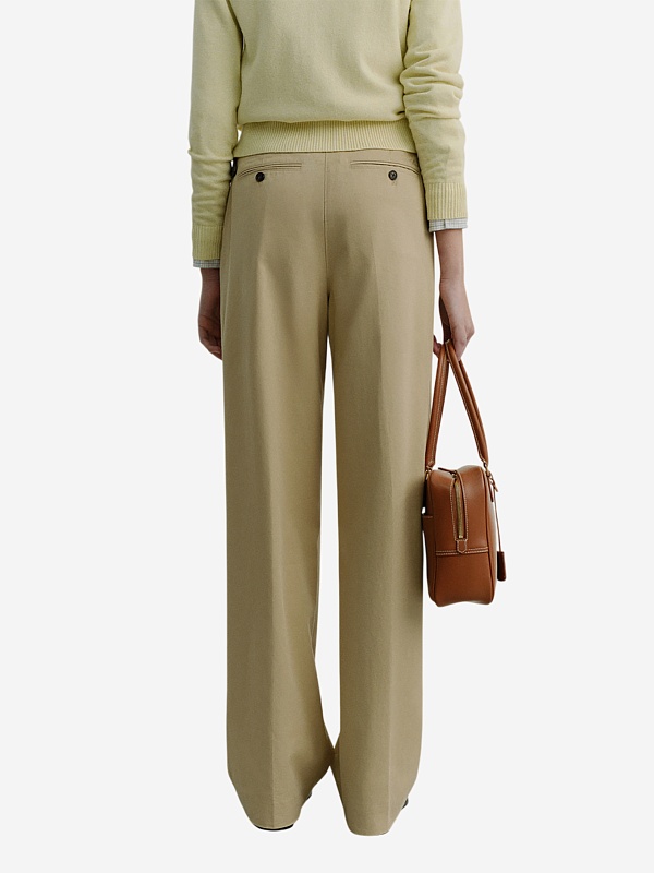 Брюки жен DUNST UDPA6A224I2 BEIGE - 3