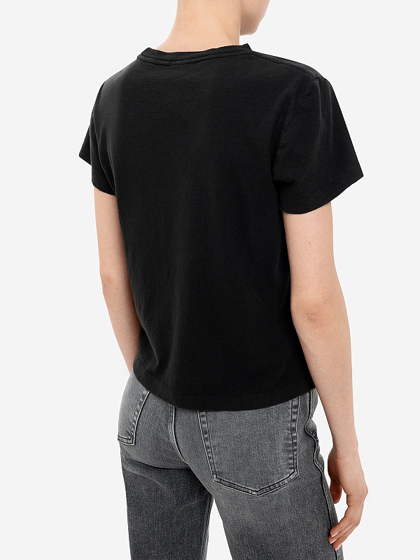 Футболка жен Re/Done 024-2WSC1 WASHED BLACK - 4