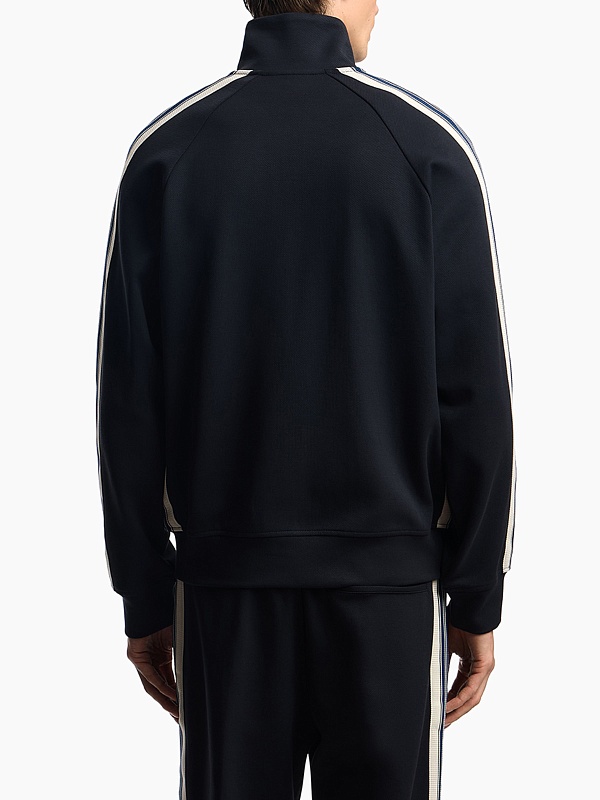 Толстовка на молнии муж Emporio Armani EM002872 AF13488 UB118 ICONICO 0920 BLU NAVY EA - 2