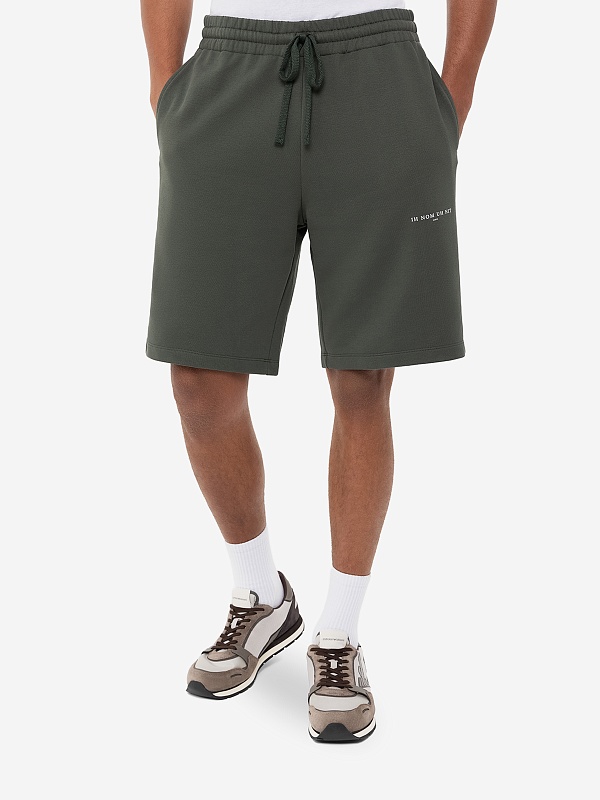 Шорты муж IH NOM UH NIT NUS25312 105_MILITARY GREEN - 3
