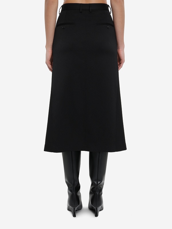 Юбка жен MM6 S52MI0021 S47848 900 - 3