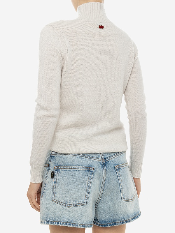 Водолазка жен AGNONA AI23P_K202068_4K080F N36 ALABASTRO - 4