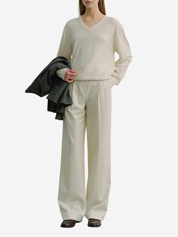 Брюки жен DUNST UDPA6A224IV IVORY - 1