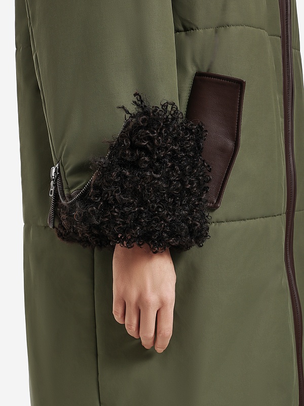 Парка жен VLADIMIRO GIOIA VG2501 Military green - 4