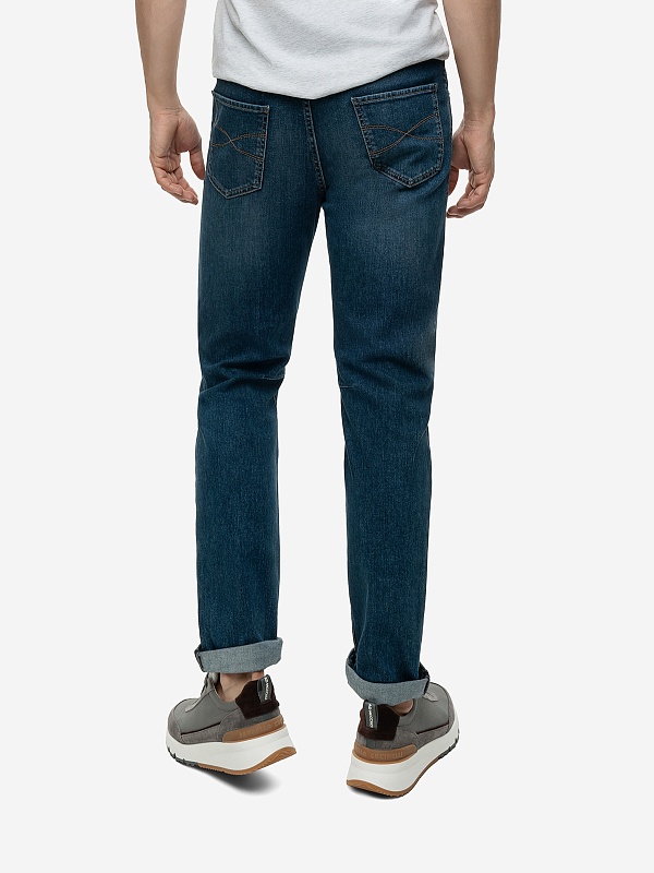 Джинсы муж Brunello Cucinelli M283PX1290 DENIM MEDIO OLD - 3
