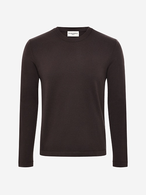 Свитер муж Officine Generale W25MTEE206 ICED COFFEE - 0