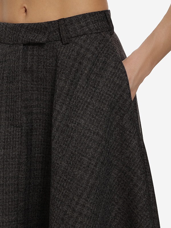 Юбка жен Officine Generale W25WSKT154 ICEDCOF/DKBRWN/ECRU - 3