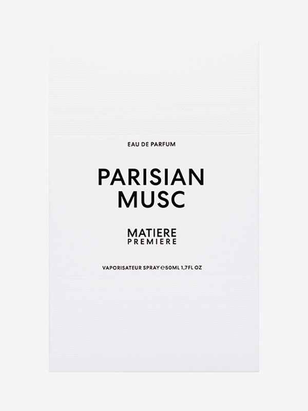 Парфюмерная вода унисекс MATIERE PREMIERE 3760372460037 PARISIAN MUSC 50мл - 1