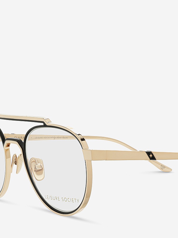 Оправа Leisure Society LS Clairaut fr GLD/BLK 51 20 145 - 3