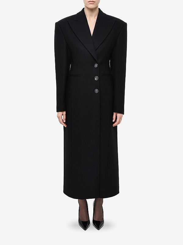 Пальто жен THE ANDAMANE T181019A TNW057 BLACK - 2