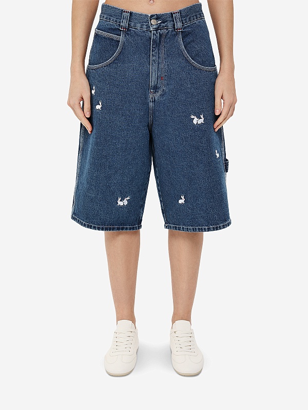 Шорты муж Carne Bollente SS25SH0202 Washed Blue - 5