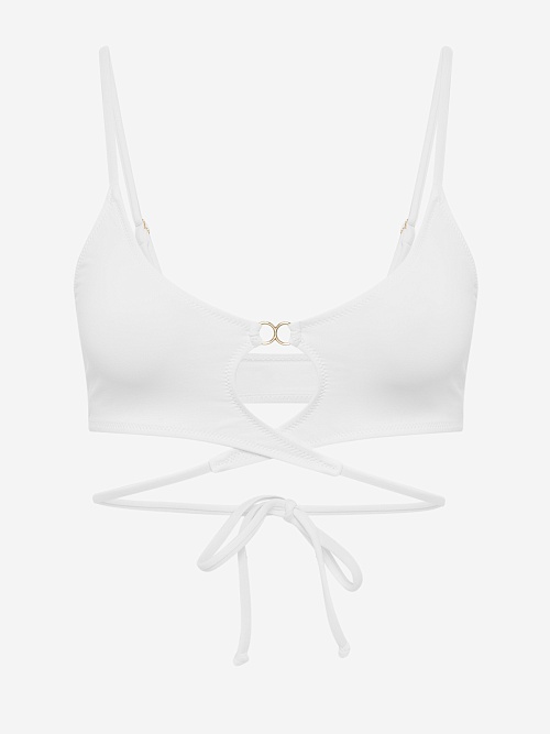 Бюстгальтер жен Melissa Odabash Faro Top Cr White - 0