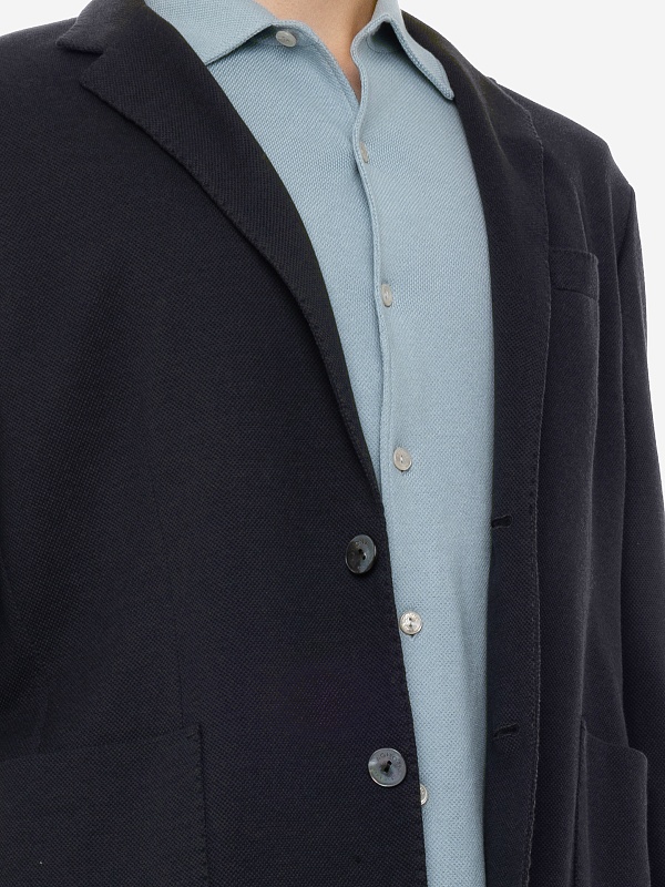 Пиджак муж AGNONA PE23P_TX05U2_Y2034 K79 CAVIAR - 5