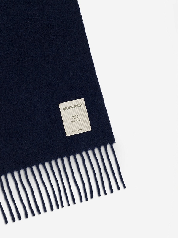 Шарф муж Woolrich CFWOAC2015MRUT5121 MELTON BLUE - 1