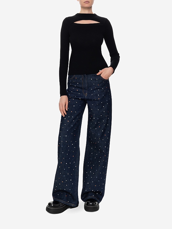 Джинсы жен MSGM 3741MDP235 247766 89 - 1