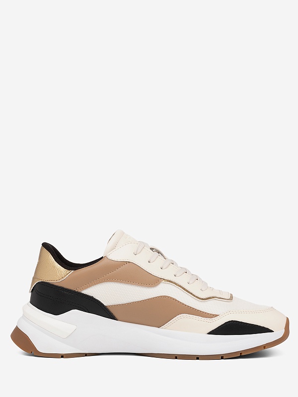 Кроссовки жен Hugo Boss 50517210 280 Open Beige - 1
