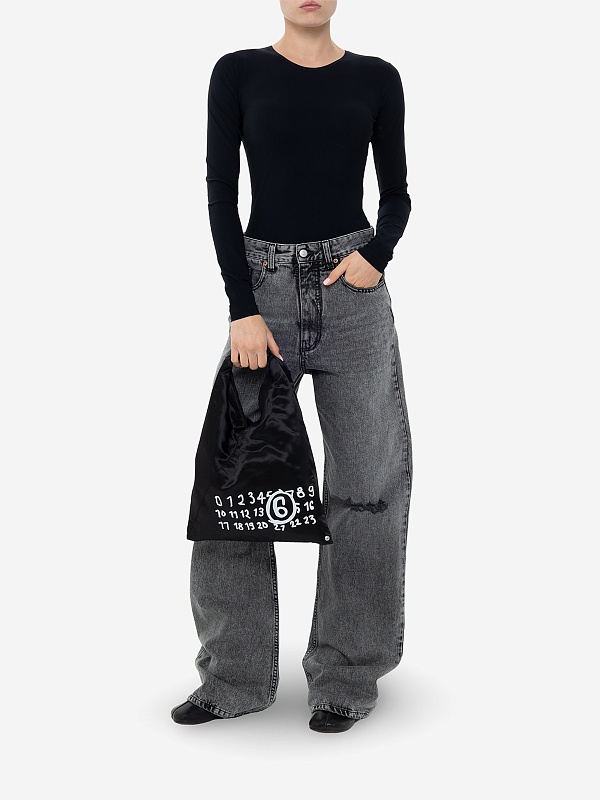 Джинсы жен MM6 S52LA0242 M35149 900 - 2