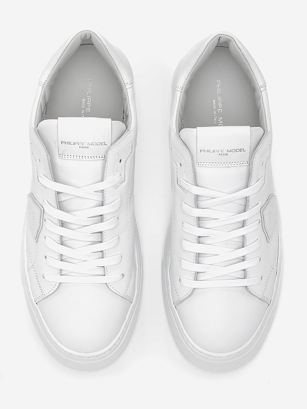 Полуботинки Philippe Model BTLUV001 TEMPLE LOW MAN VEAU BLANC - 2