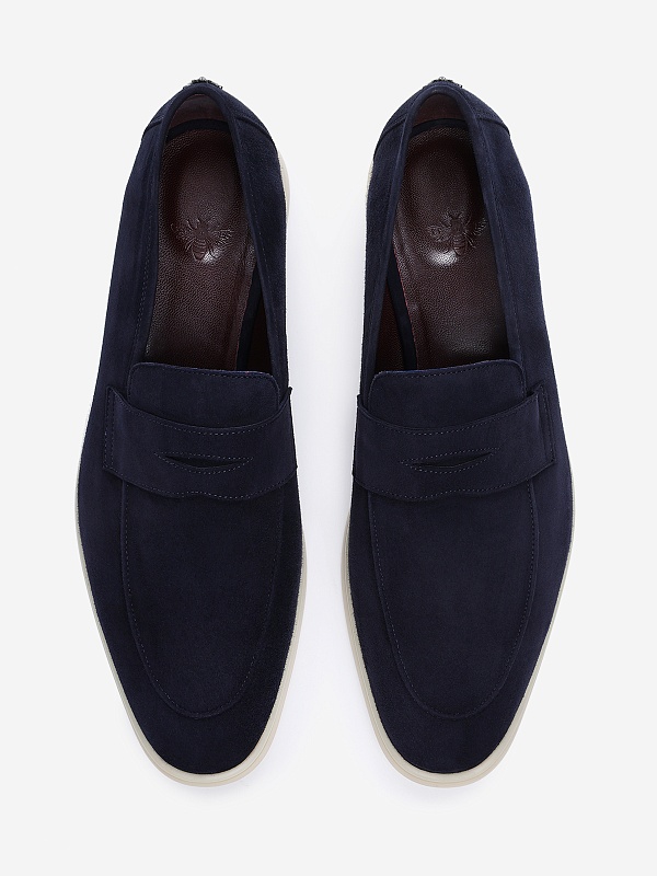 Лоферы муж Bougeotte MLGS-SUCSVK-DBLUE DARK BLUE/092 - 3