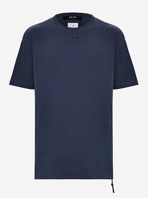 Футболка муж Ksubi MPF25TE034 navy - 0