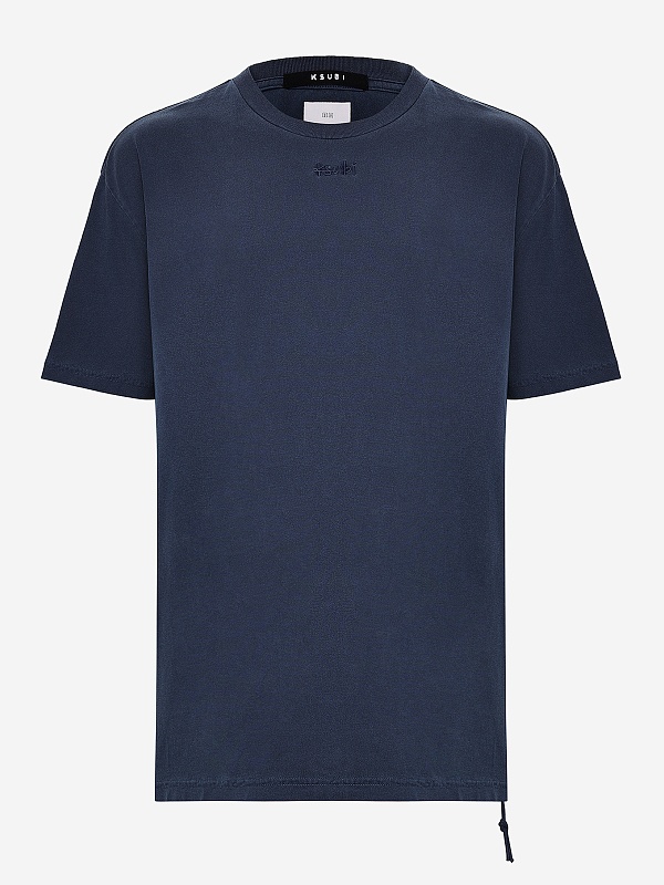 Футболка муж Ksubi MPF25TE034 navy - 5