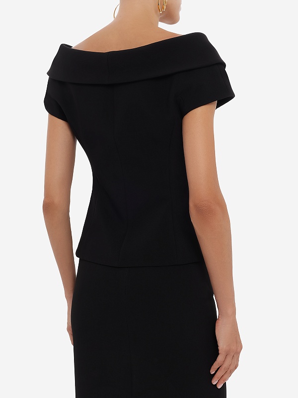 Жакет жен Nissa S1345 BLACK - 4