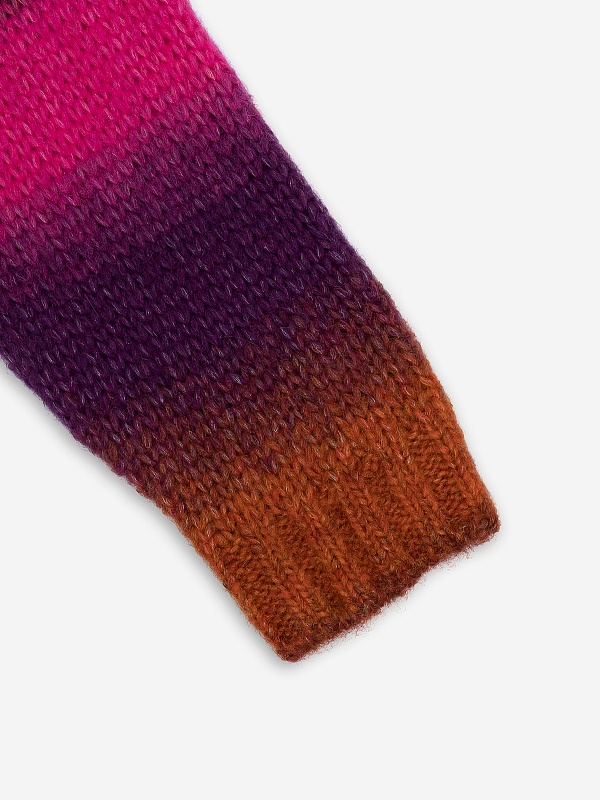 Свитер дев Aspesi F23021MAEM905 (10A - 12A) 636 BEETROOT PINK - 3