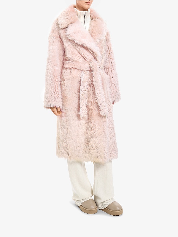 Дубленка жен Burka AN-2407FP/120BU Бежевый - 2