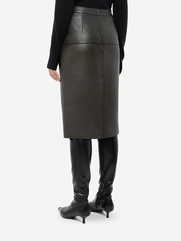 Юбка жен P.A.R.O.S.H. D620647S 007 VERDE OLIVA - 3