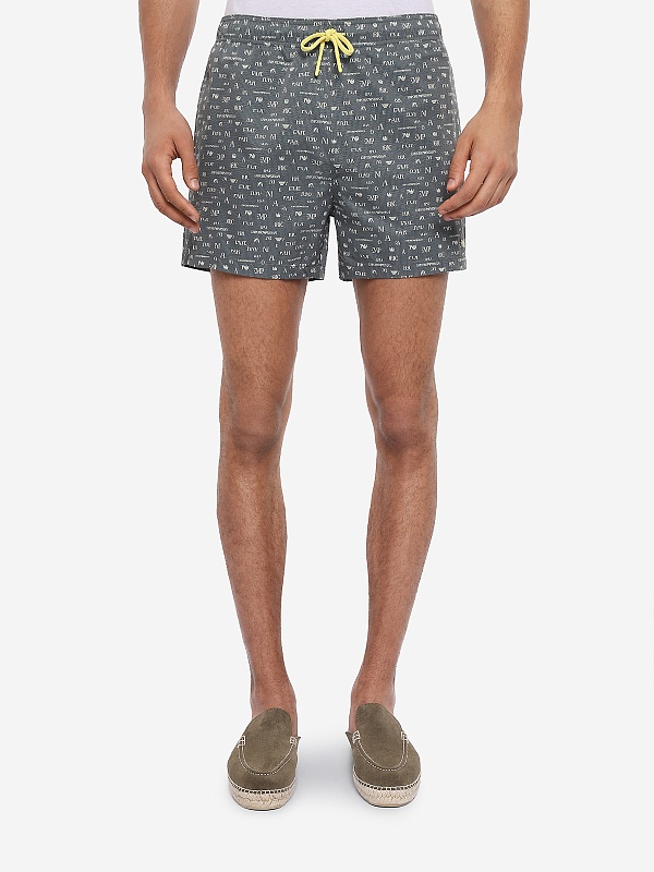 Плавки муж Emporio Armani EM000583 AF20667 F7117 PR. EA GREEN-EGGNOG - 4