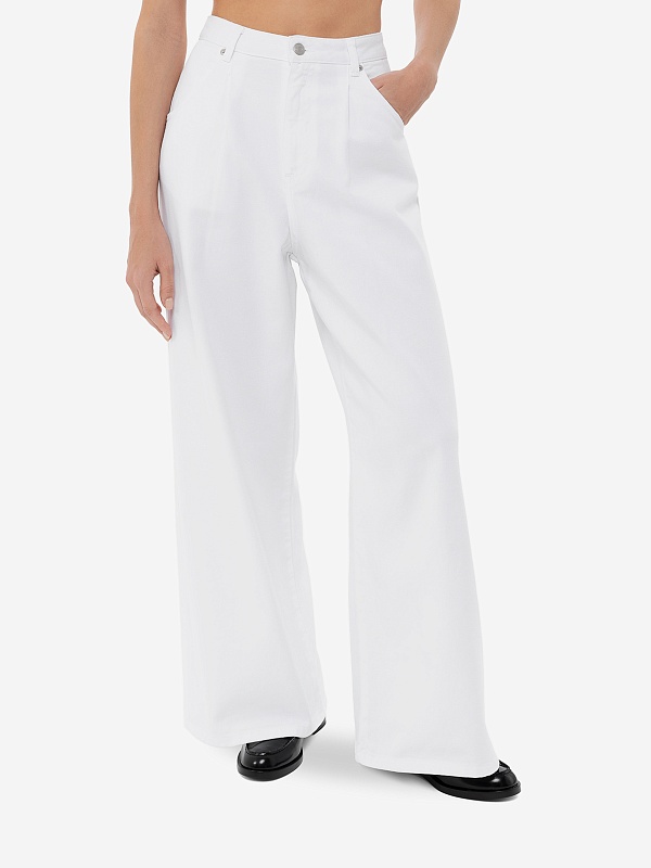 Джинсы жен Officine Generale S24W5PT753 WHITE - 2