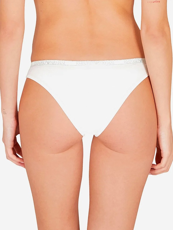 Набор (трусы 2 пары) жен Emporio Armani EW000406 AF10889 M0032 WHITE / WHITE - 4