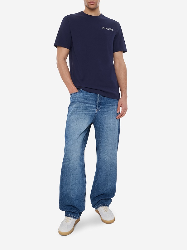 Футболка муж Sporty & Rich TO04366328BL106 Dark Navy - 1