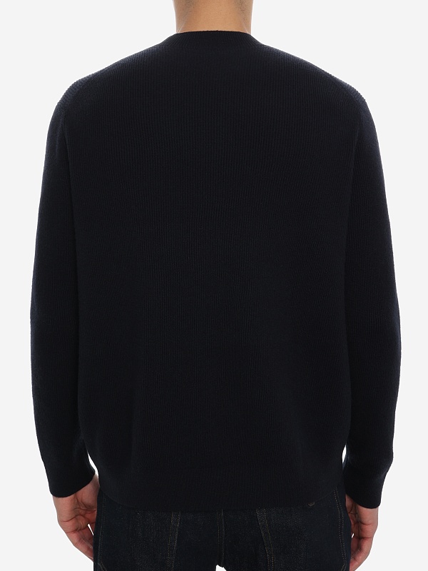 Свитер муж Emporio Armani EM002635 AF18234 UB118 ICONICO 0920 BLU NAVY EA - 4