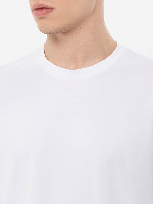 Футболка с длинным рукавом муж 7 For All Mankind JSPM2370WH WHITE - 5